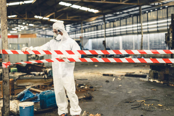 Professional Biohazard technician working in Jeffersonville, KY